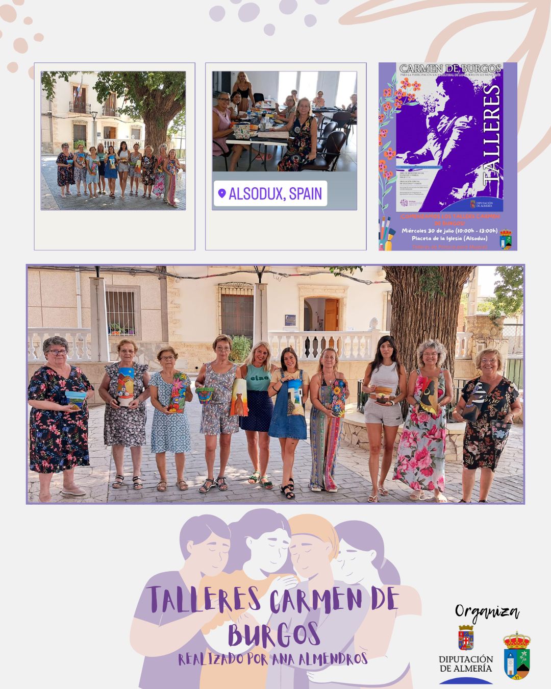 Finalizado talleres de Pintura Carmen de Burgos